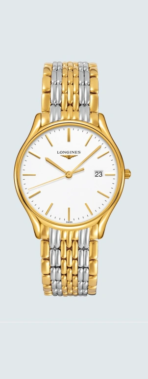 Longines,Lyre 38.50mm,38.50mm,Stainless Steel,White,Quartz,Date,26280hours,L4,L4.859.2.12.7