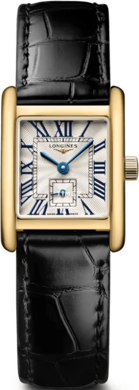 Longines,DolceVita 21.50x29mm,21.50x29mm,Yellow Gold,Silver,Quartz,26280hours,In-house Caliber,L5,L5.200.6.71.0