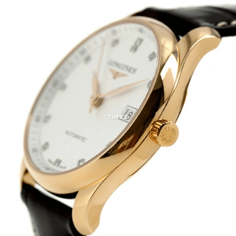 Longines,Master 36mm,36mm,Rose Gold,White,Automatic,Day,42hours,L2,L2.518.8.77.5