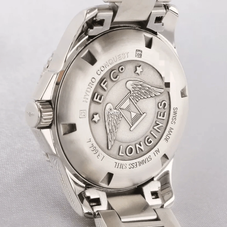 Longines,HydroConquest 39mm,39mm,Stainless Steel,Grey,Automatic,Day,38hours,L3,L3.664.4.76.6