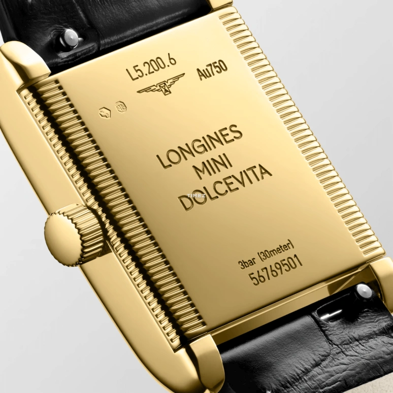 Longines,DolceVita 21.50x29mm,21.50x29mm,Yellow Gold,Silver,Quartz,26280hours,In-house Caliber,L5,L5.200.6.71.0