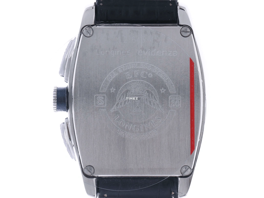 Longines,Evidenza 34.90x40mm,34.90x40mm,Stainless Steel,Blue,Automatic,Chronograph,Day,L2,L2.643.4.91.2