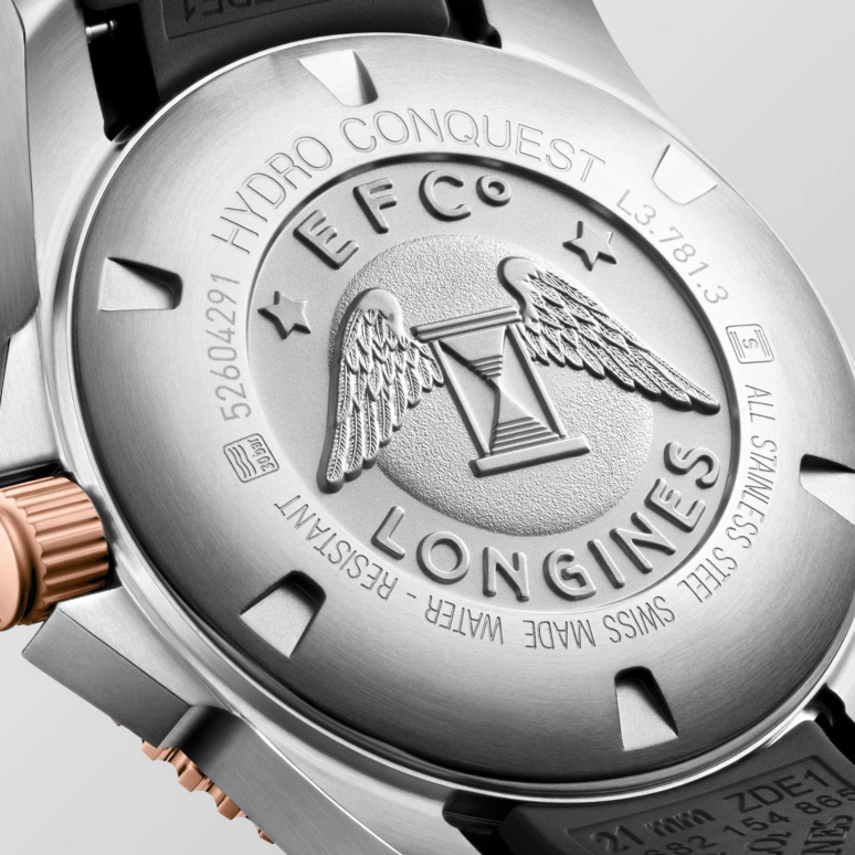 Longines,HydroConquest 41mm,41mm,Ceramic,Stainless Steel,Grey,Automatic,Date,64hours,L3,L3.781.3.58.9