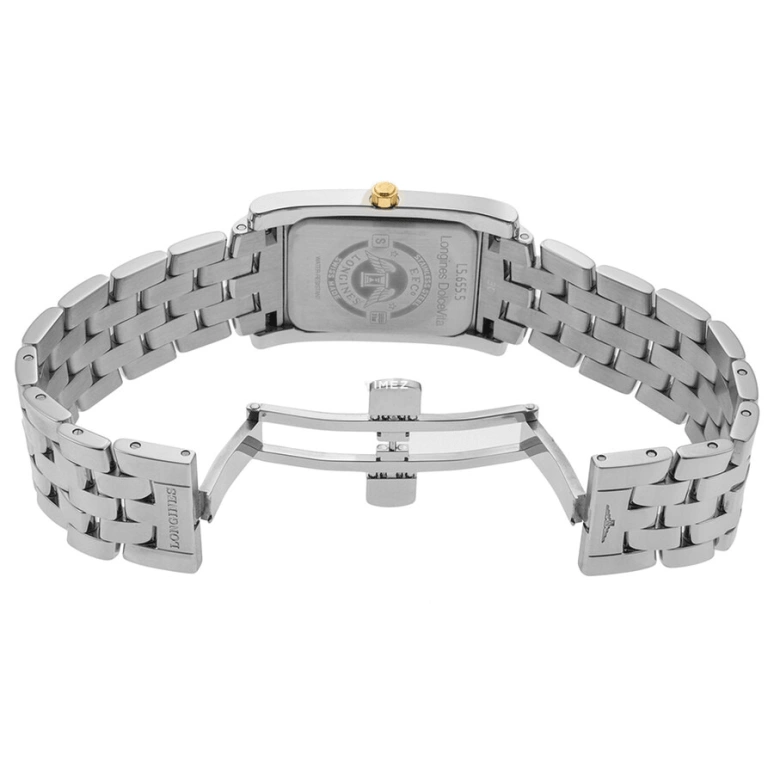 Longines,DolceVita 26.30x32.10mm,26.30x32.10mm,Stainless Steel,Yellow Gold,Silver,Quartz,In-house Caliber,Sapphire,Crystal Glass,L5,L5.655.5.70.6