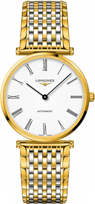 Longines,La Grande Classique 38mm,38mm,Stainless Steel,White,Automatic,40hours,In-house Caliber,L4,L4.918.2.11.7