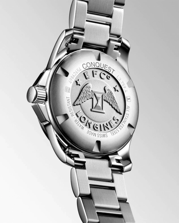 Longines,Sport 41mm,41mm,Stainless Steel,Silver,Quartz,26280hours,In-house Caliber,L3,L3.759.4.76.6