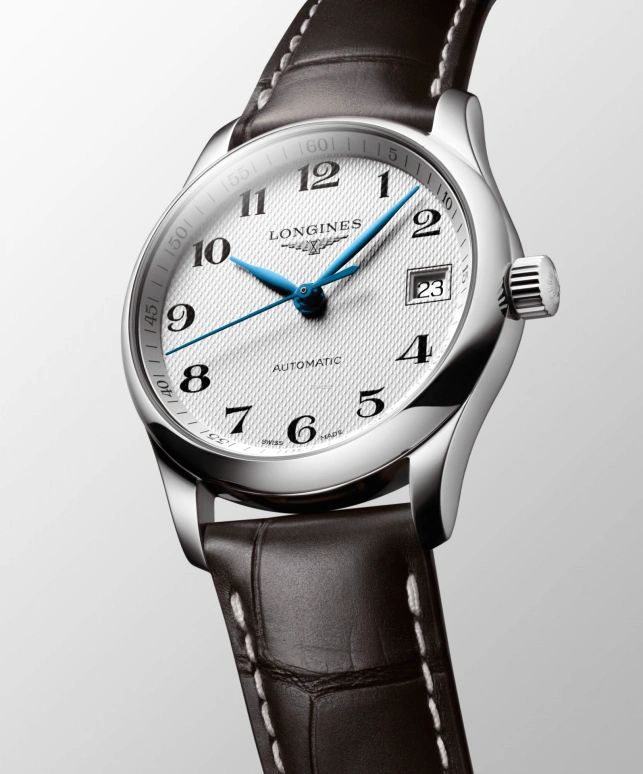 Longines,Master 34mm,34mm,Stainless Steel,Silver,Automatic,Day,72hours,L2,L2.357.4.78.3