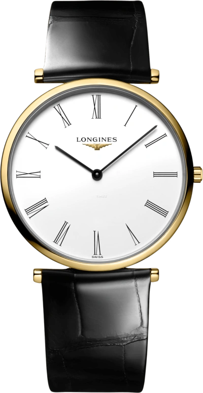 Longines,La Grande Classique 36mm,36mm,Stainless Steel,White,Quartz,In-house Caliber,Sapphire,Crystal Glass,L4,L4.755.2.11.B