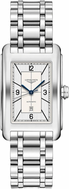 Longines,DolceVita 28.20mm,28.20mm,Stainless Steel,Silver,Automatic,Date,40hours,L5,L5.757.4.73.6