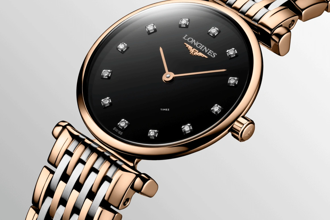 Longines,La Grande Classique 24mm,24mm,Stainless Steel,Black,Quartz,26280hours,In-house Caliber,L4,L4.209.1.57.7