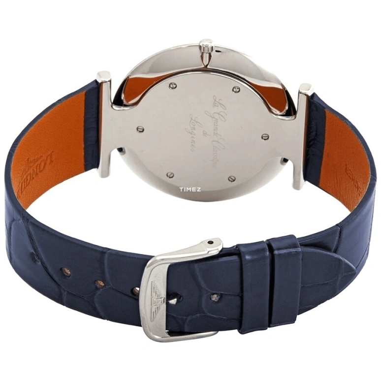 Longines,La Grande Classique 37mm,37mm,Stainless Steel,Blue,Quartz,In-house Caliber,Sapphire,Crystal Glass,L4,L4.766.4.94.2