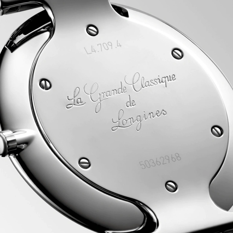 Longines,Elegant 33mm,33mm,Stainless Steel,Blue,Quartz,In-house Caliber,Sapphire,L4,L4.709.4.97.6