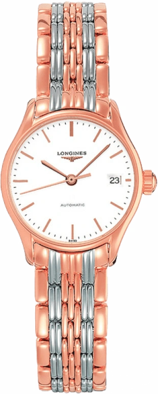 Longines,Lyre 25mm,25mm,Stainless Steel,White,Automatic,Date,40hours,L4,L4.360.1.12.7