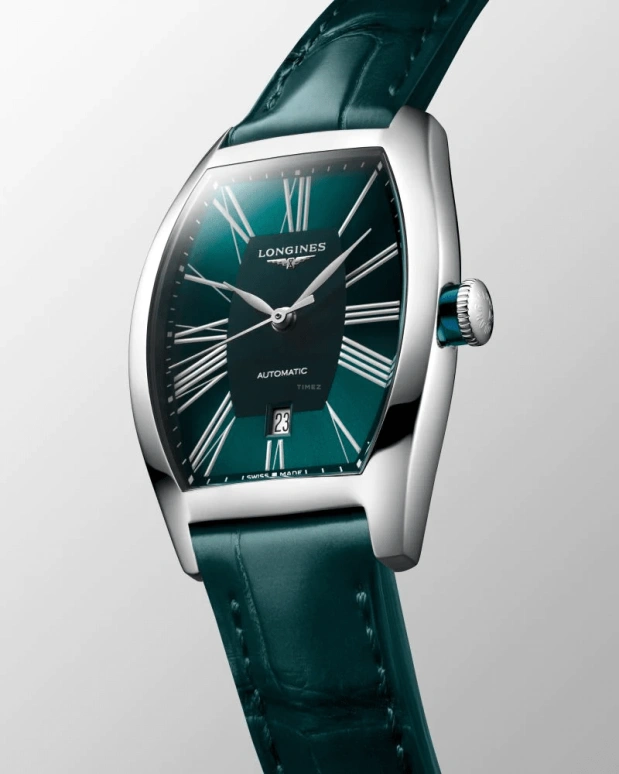 Longines,Evidenza 26mm,26mm,Stainless Steel,Grey,Automatic,Date,40hours,L2,L2.142.4.60.2