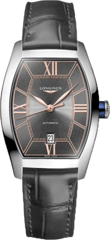 Longines,Heritage Classic 26x30.60mm,26x30.60mm,Stainless Steel,Black,Automatic,45hours,In-house Caliber,L2,L2.142.4.56.2