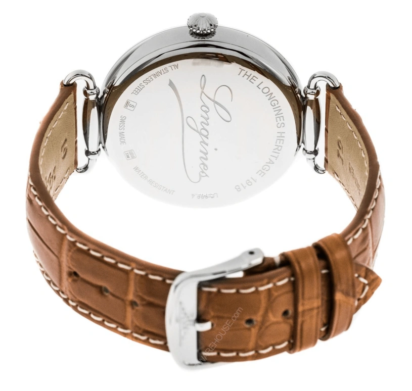 Longines,Heritage Classic 41mm,41mm,Stainless Steel,White,Automatic,Day,42hours,L2,L2.809.4.23.2