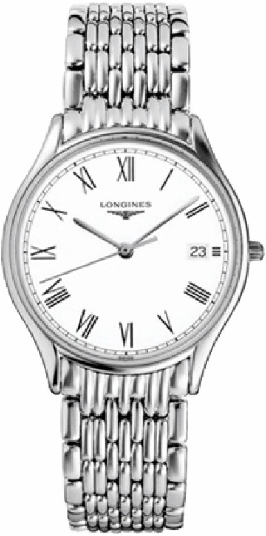 Longines,Lyre 35mm,35mm,Stainless Steel,White,Quartz,Date,26280hours,L4,L4.759.4.11.6