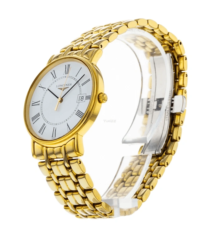Longines,Presence 33mm,33mm,Stainless Steel,White,Quartz,Day,26280hours,L4,L4.720.2.11.8