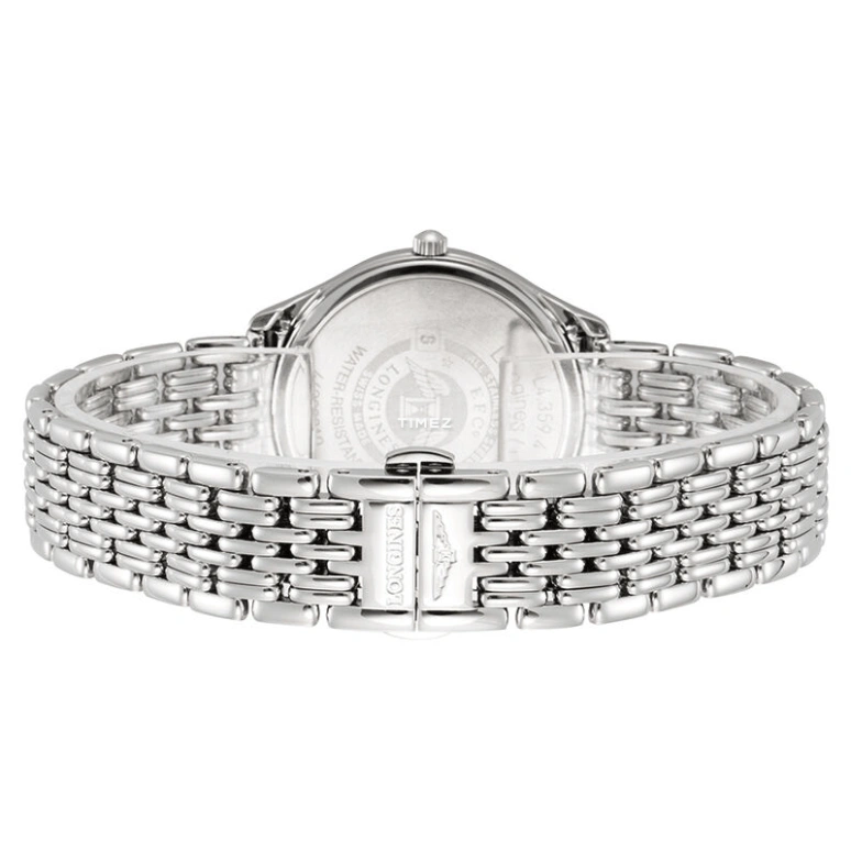 Longines,Lyre 32mm,32mm,Stainless Steel,Silver,Quartz,Day,26280hours,L4,L4.359.4.79.6