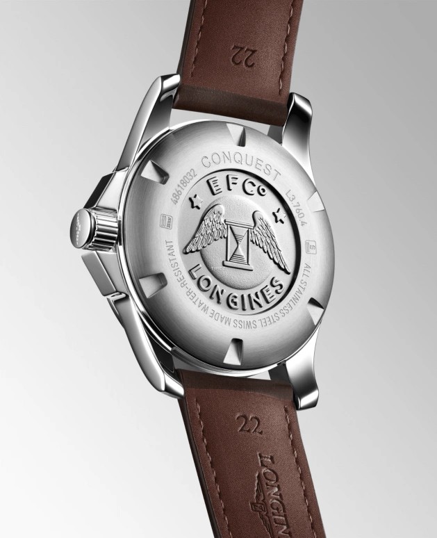 Longines,Conquest 43mm,43mm,Stainless Steel,Silver,Quartz,Day,26280hours,L3,L3.760.4.76.5