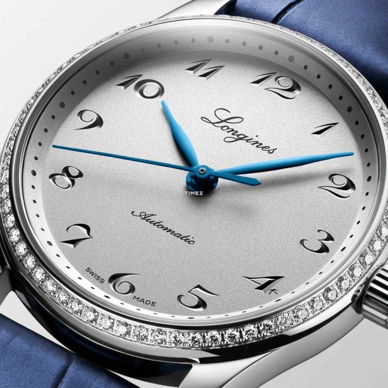 Longines,Master 34mm,34mm,Stainless Steel,Grey,Automatic,72hours,In-house Caliber,L2,L2.357.0.73.2