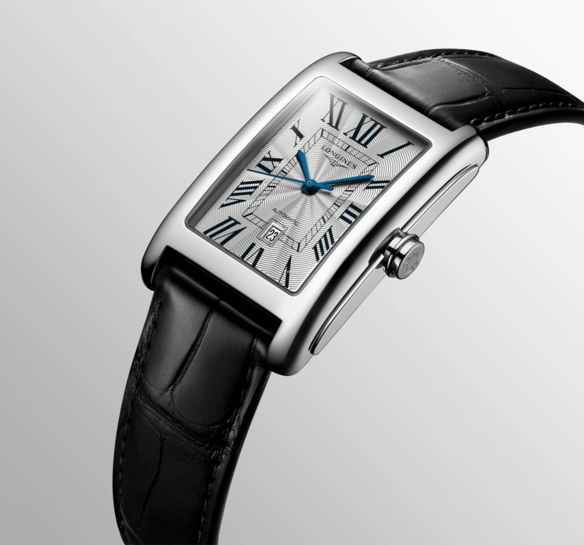 Longines,DolceVita 27.70x43.80mm,27.70x43.80mm,Stainless Steel,Silver,Automatic,Day,45hours,L5,L5.757.4.71.0