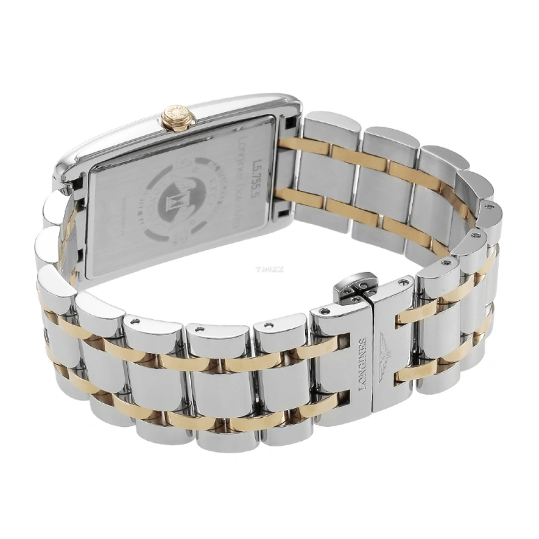 Longines,DolceVita 25.80x42mm,25.80x42mm,Stainless Steel,White,Quartz,In-house Caliber,Sapphire,Crystal Glass,L5,L5.755.5.87.7