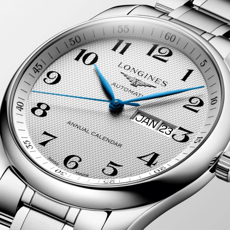 Longines,Heritage Classic 42mm,42mm,Stainless Steel,Silver,Automatic,Annual Calendar,Month,Day,L2,L2.920.4.78.6