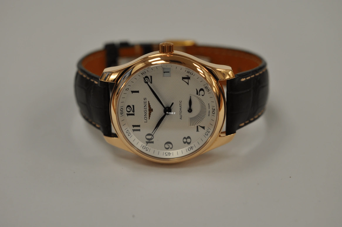 Longines,Master 42mm,42mm,Rose Gold,Silver White,Automatic,Day,Power Reserve Indicator,L2,L2.666.8.78.3