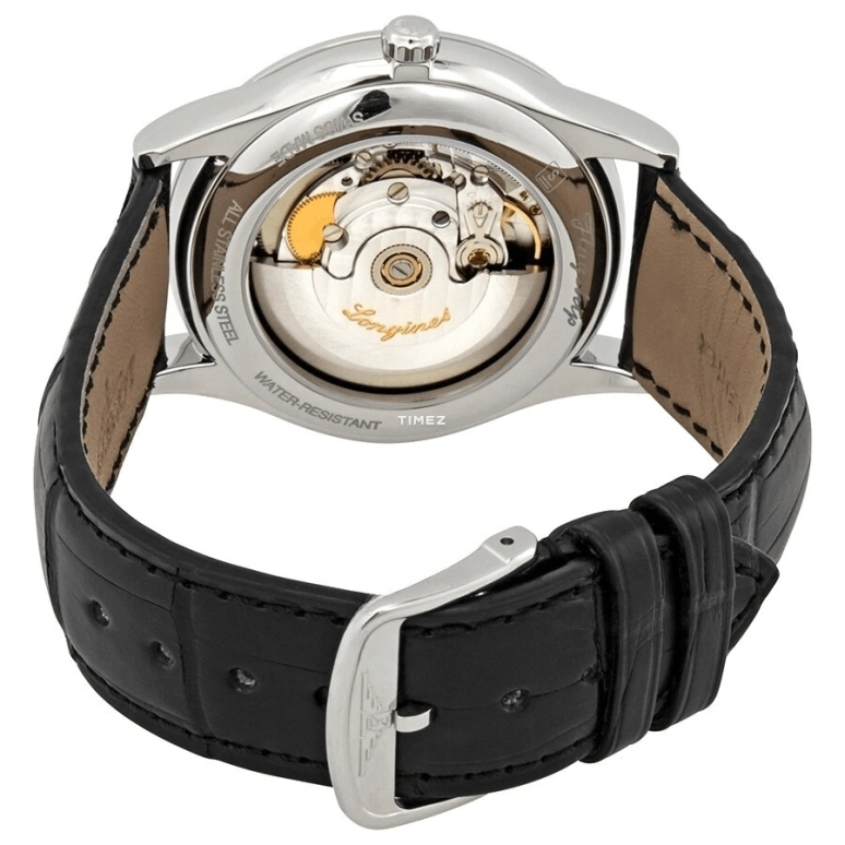 Longines,Flagship 38.50mm,38.50mm,Stainless Steel,Silver,Automatic,Date,Day,L4,L4.899.4.72.2