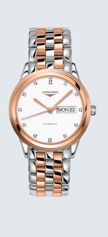 Longines,Heritage Classic 38.50mm,38.50mm,Stainless Steel,White,Automatic,Date,Day,L4,L4.899.3.99.7