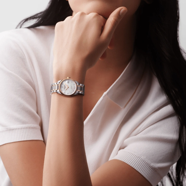 Longines,Master 29mm,29mm,Stainless Steel,White,Automatic,Day,40hours,L2,L2.257.5.87.7