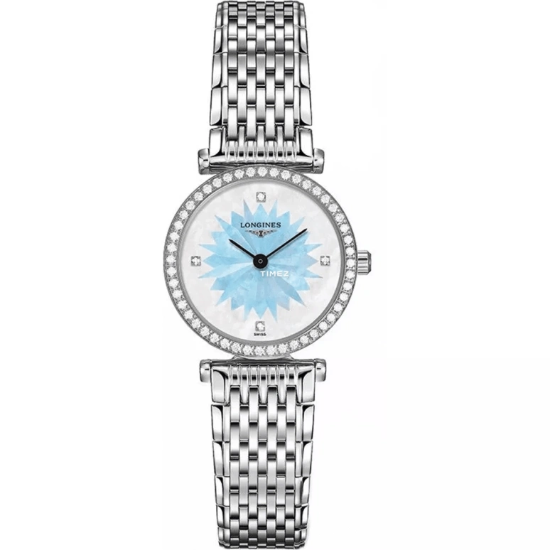 Longines,La Grande Classique 24mm,24mm,Stainless Steel,Blue,White,Quartz,26280hours,In-house Caliber,L4,L4.241.0.23.6