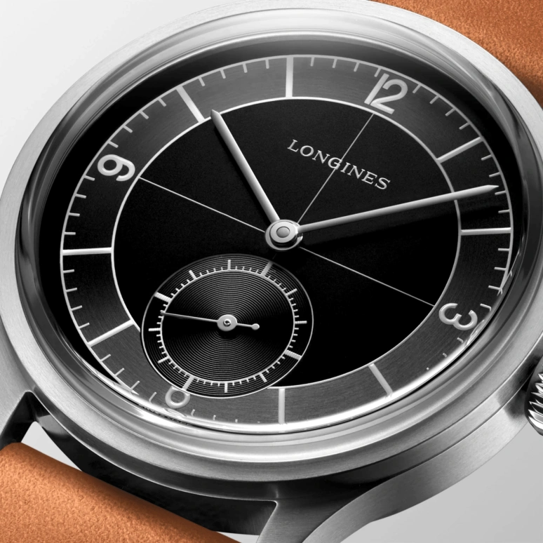 Longines,Heritage Classic 38.50mm,38.50mm,Stainless Steel,Black,Automatic,64hours,In-house Caliber,L2,L2.828.4.53.2
