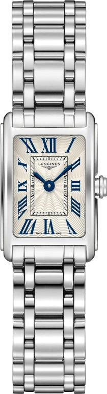 Longines,DolceVita 17.40mm,17.40mm,Stainless Steel,Silver,Quartz,Date,In-house Caliber,L5,L5.258.4.71.6