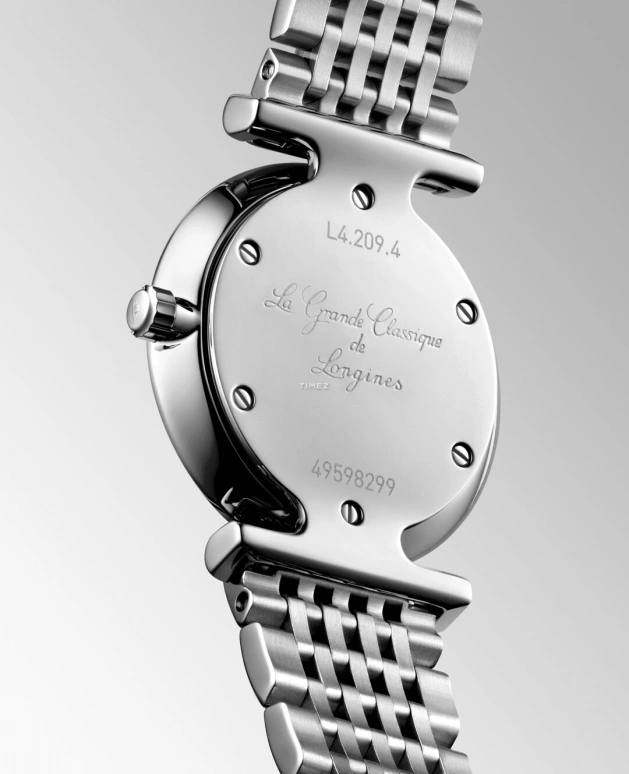 Longines,La Grande Classique 24mm,24mm,Stainless Steel,White,Quartz,26280hours,In-house Caliber,L4,L4.209.4.87.C