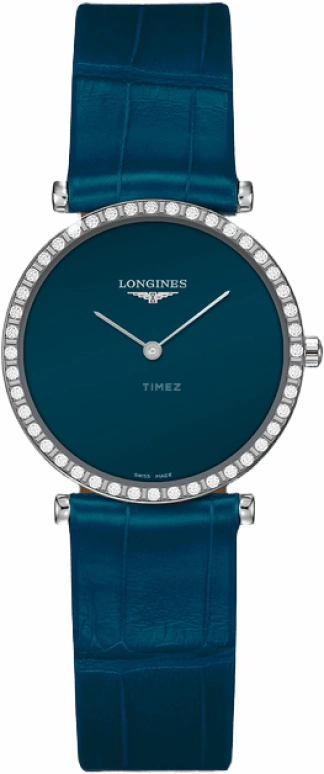 Longines,La Grande Classique 29mm,29mm,Stainless Steel,Blue,Quartz,Perpetual Calendar,In-house Caliber,L4,L4.523.0.90.2