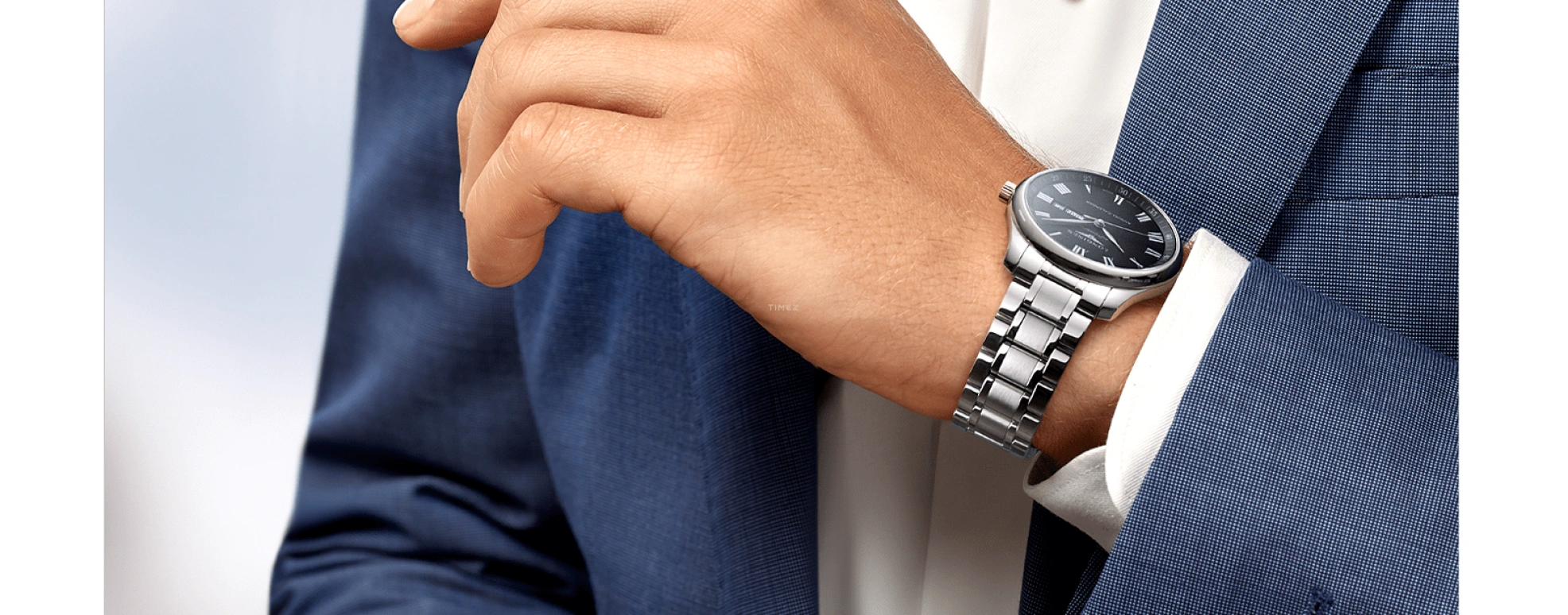 Longines,Heritage Classic 42mm,42mm,Stainless Steel,Black,Automatic,Annual Calendar,Month,Day,L2,L2.920.4.51.6