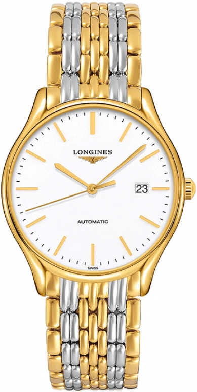 Longines,Lyre 38.50mm,38.50mm,Stainless Steel,White,Automatic,Date,64hours,L4,L4.960.2.12.7