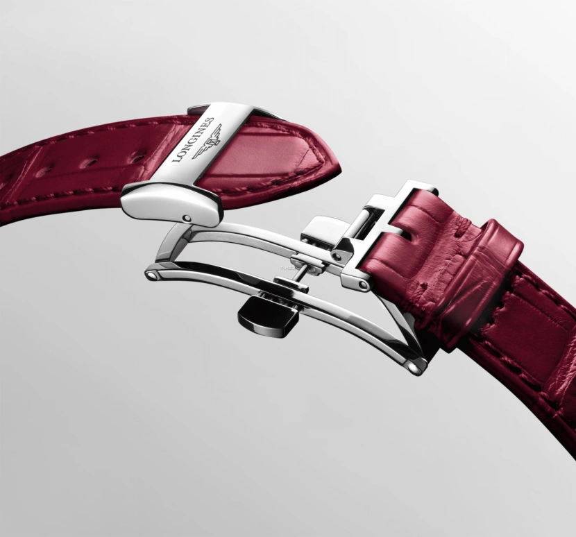 Longines,PrimaLuna 34mm,34mm,Stainless Steel,Silver,Automatic,Day,64hours,L8,L8.124.5.71.2