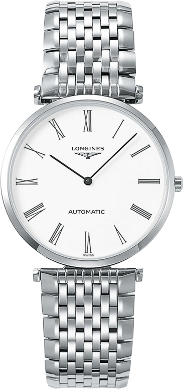Longines,La Grande Classique 36mm,36mm,Stainless Steel,White,Automatic,40hours,In-house Caliber,L4,L4.908.4.11.6