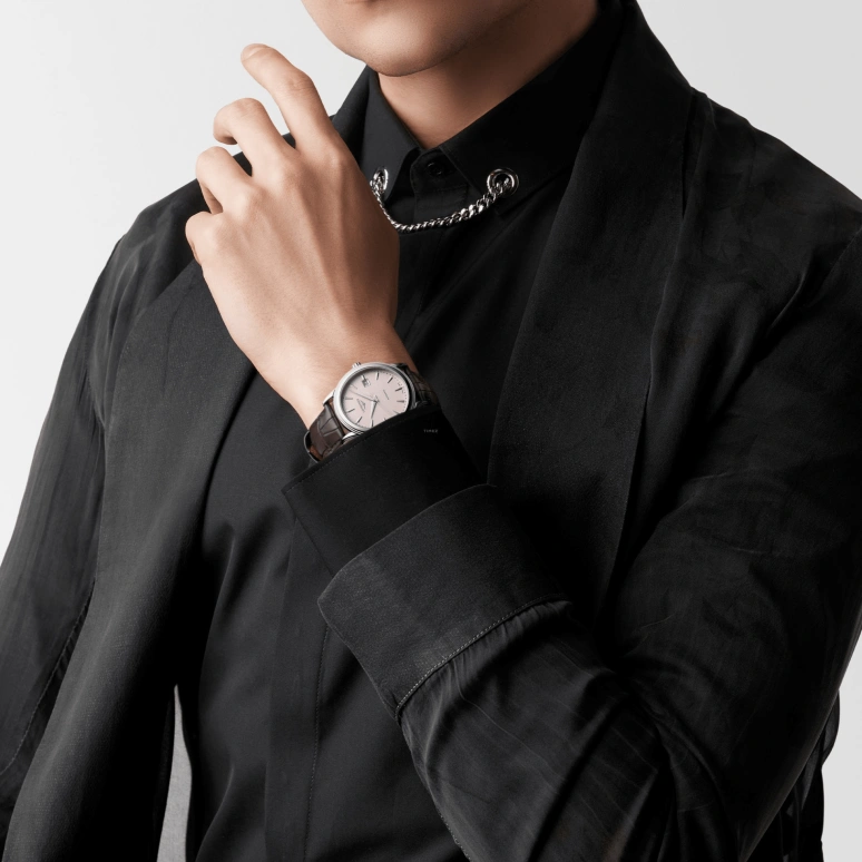 Longines,Flagship 40mm,40mm,Stainless Steel,Cream,Automatic,Day,64hours,L4,L4.984.4.79.2