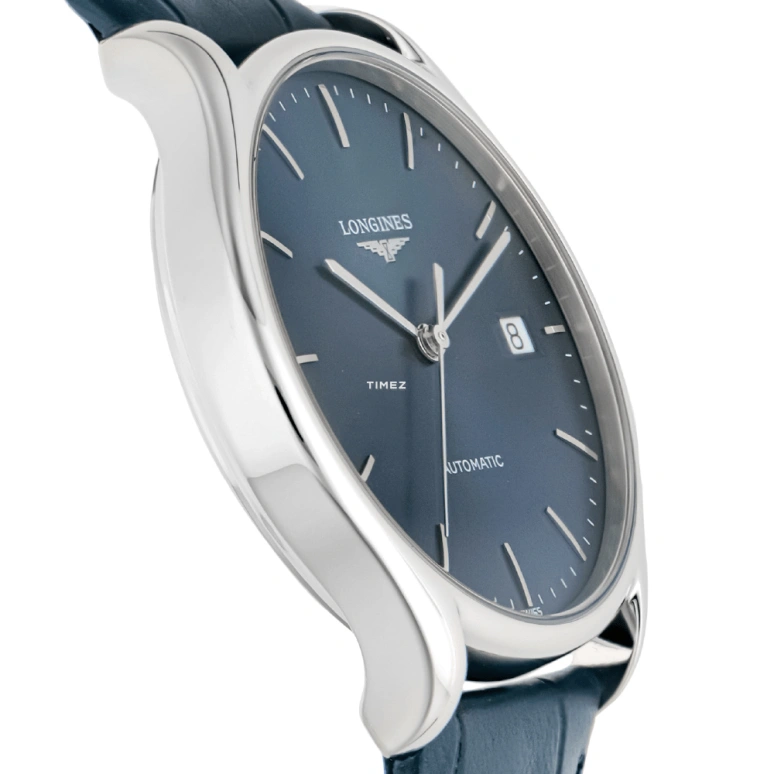 Longines,Lyre 35mm,35mm,Stainless Steel,Blue,Automatic,Day,65hours,L4,L4.860.4.92.2