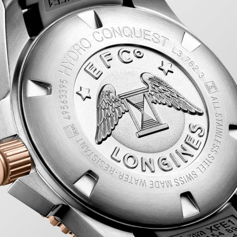Longines,HydroConquest 43mm,43mm,Ceramic,Stainless Steel,Grey,Automatic,Date,64hours,L3,L3.782.3.78.9