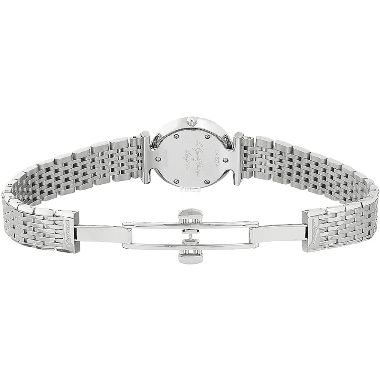 Longines,La Grande Classique 24mm,24mm,Stainless Steel,Pink Red,White,Quartz,In-house Caliber,Sapphire,L4,L4.209.4.04.6