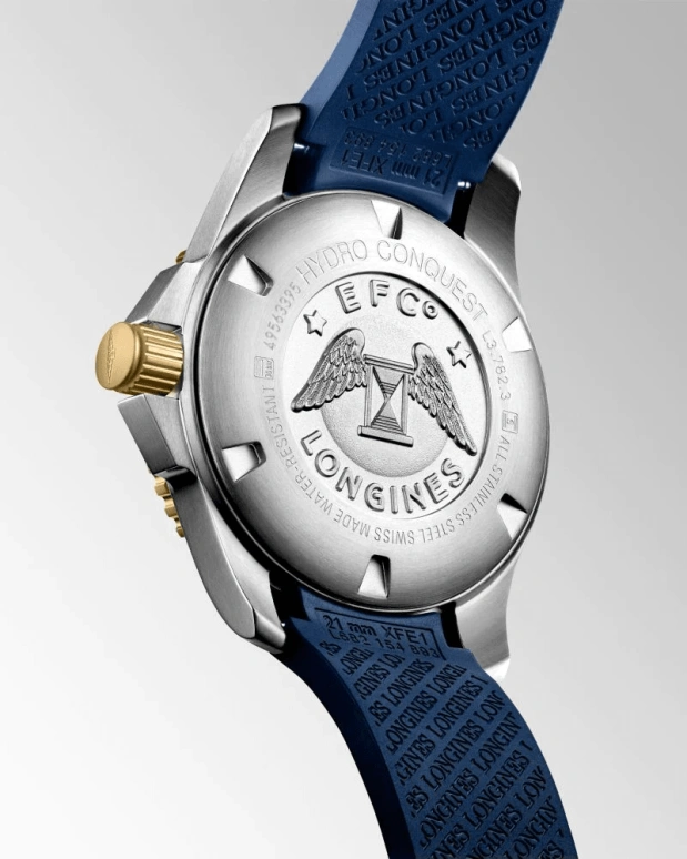 Longines,HydroConquest 43mm,43mm,Ceramic,Stainless Steel,Blue,Automatic,Date,64hours,L3,L3.782.3.96.9