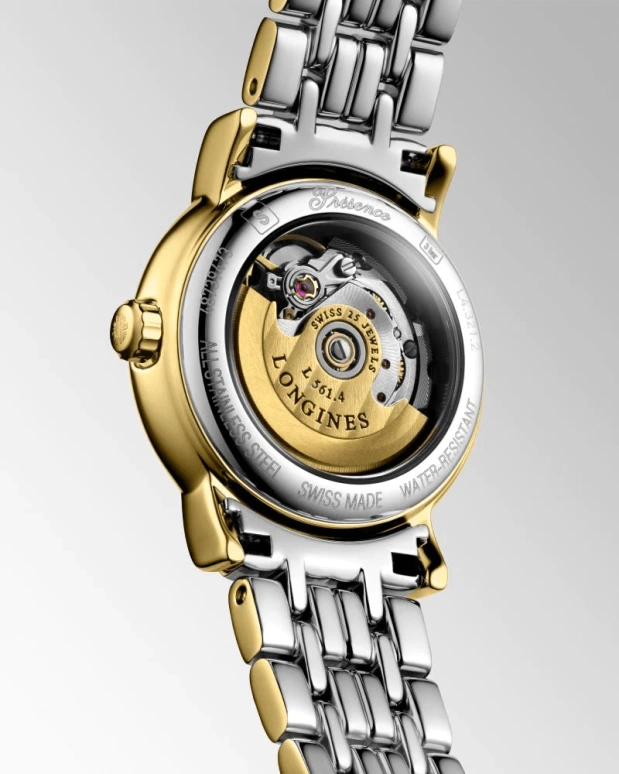 Longines,Presence 25.50mm,25.50mm,Stainless Steel,White,Automatic,Date,38hours,L4,L4.321.2.11.7