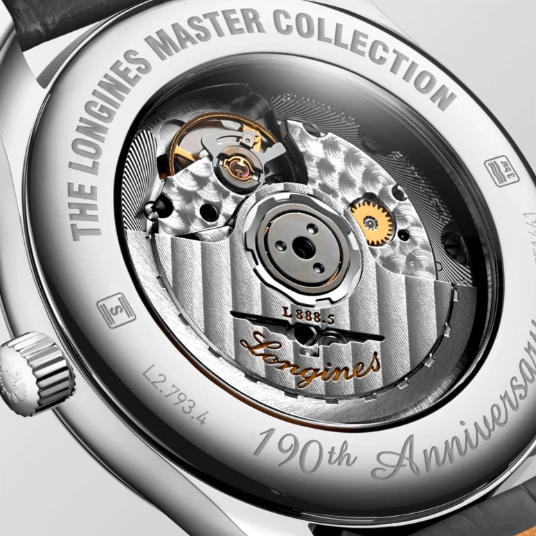 Longines,Heritage Classic 40mm,40mm,Stainless Steel,Silver,Automatic,64hours,In-house Caliber,L2,L2.793.4.73.2