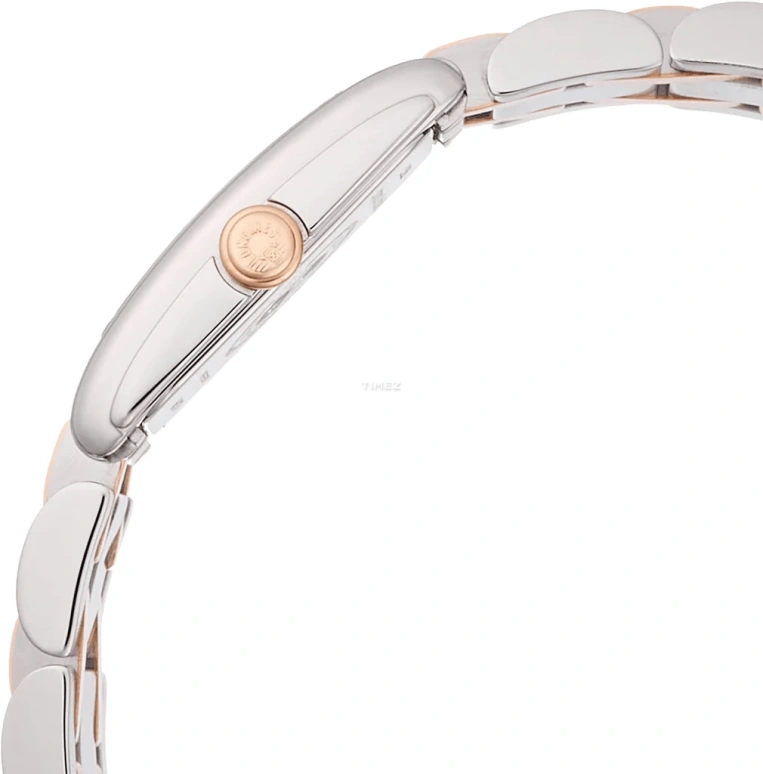 Longines,DolceVita 17.70x27mm,17.70x27mm,Stainless Steel,Rose Gold,White,Quartz,In-house Caliber,Sapphire,L5,L5.258.5.89.7