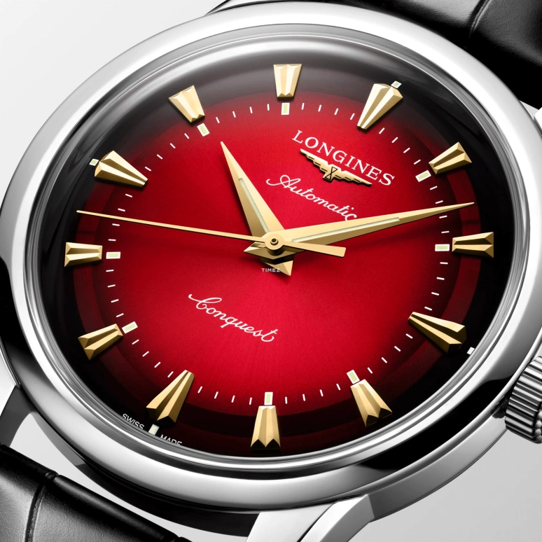 Longines,Heritage Classic 40mm,40mm,Stainless Steel,Black,Red,Automatic,72hours,In-house Caliber,snake,L1,L1.651.4.09.2